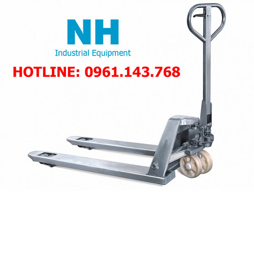 Xe nâng tay mạ kẽm - Thiết Bị Nâng Hạ Nhật Huy - Công Ty TNHH Thiết Bị Công Nghiệp Nhật Huy